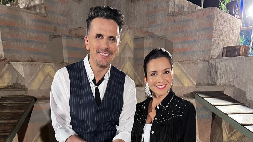 Sergio Lagos y Karla Constant, animadores de Tierra Brava