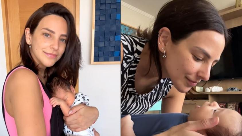 "Ser mamá es...": Daniela Castillo comparte dulce registro con su bebé Matteo