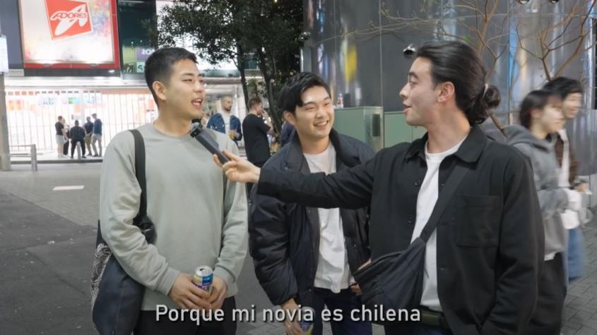 Joven japonés sorprendió con chilenismos en redes sociales