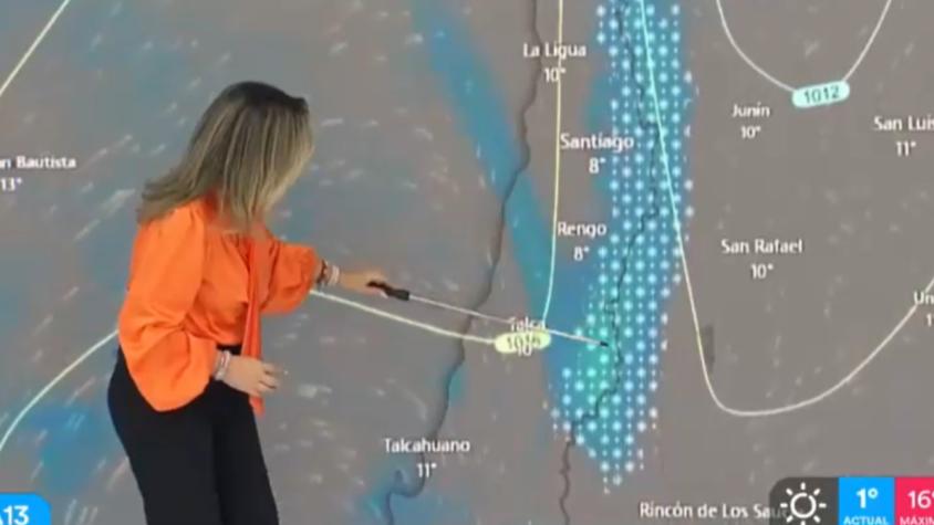 Michelle Adam pronostica lluvia en la Región Metropolitana: ¿Cuándo será?