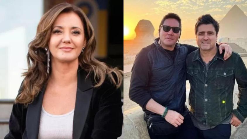 Priscilla Vargas envió emotivo mensaje a Pancho Saavedra y Jorge Zabaleta: "Estamos con los brazos abiertos"