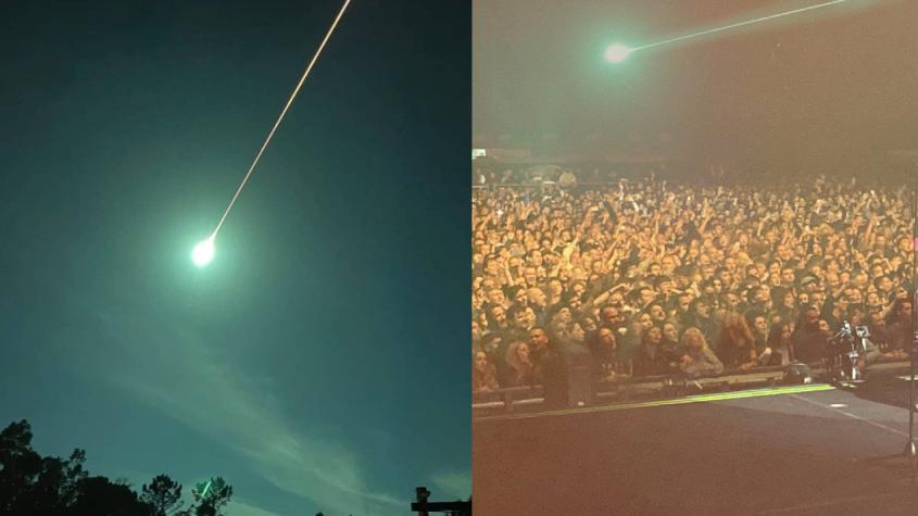 El asombroso registro de un meteorito que cruzó España y Portugal: Convirtió la noche en día