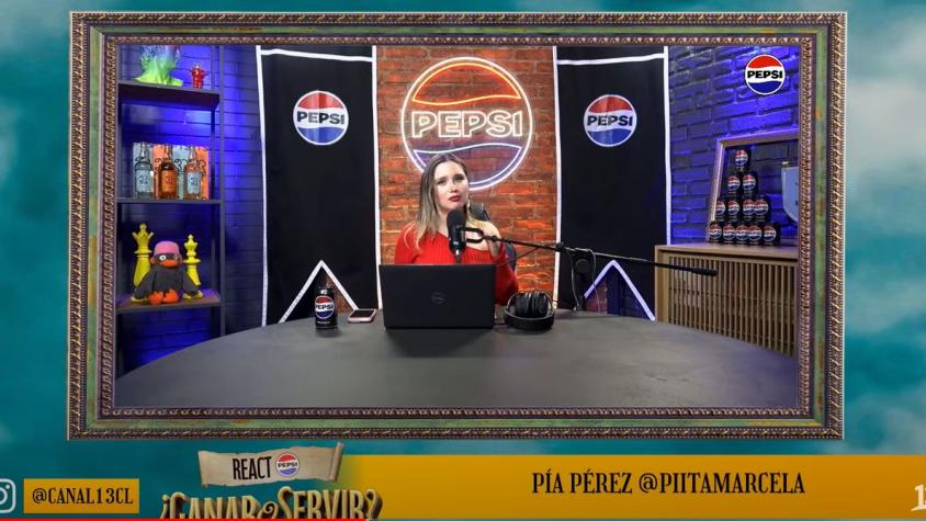 Pía Pérez conduce el React Pepsi de Ganar o Servir