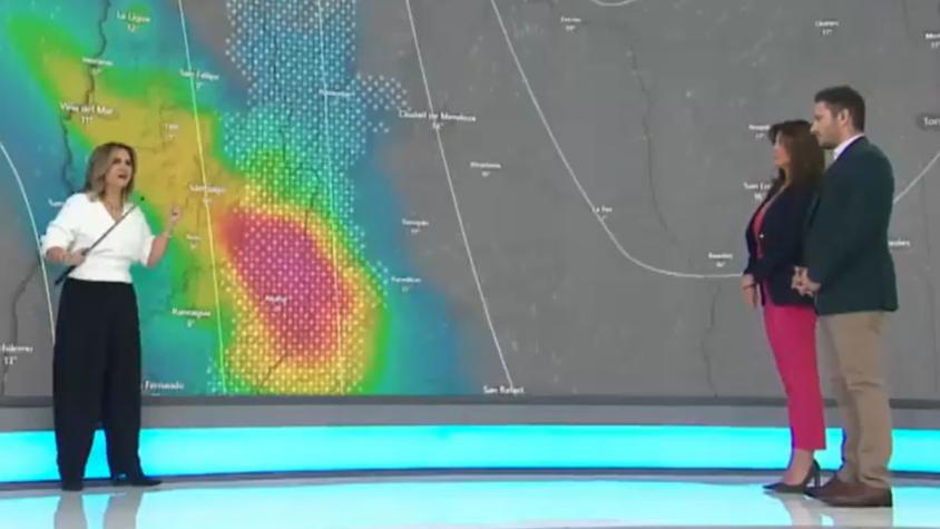 Lluvia en la Región Metropolitana