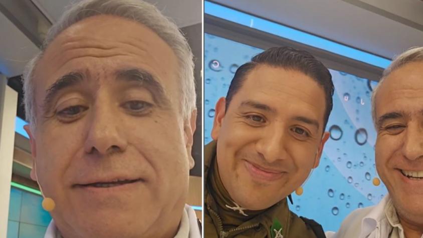 Dr. Sebastián Ugarte celebra cumpleaños de destacado miembro del matinal "Tu Día"