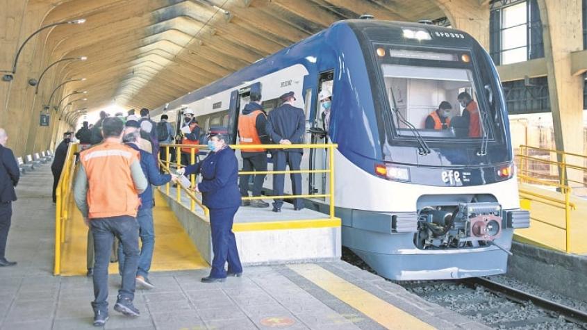 Tren desde Santiago a Temuco 