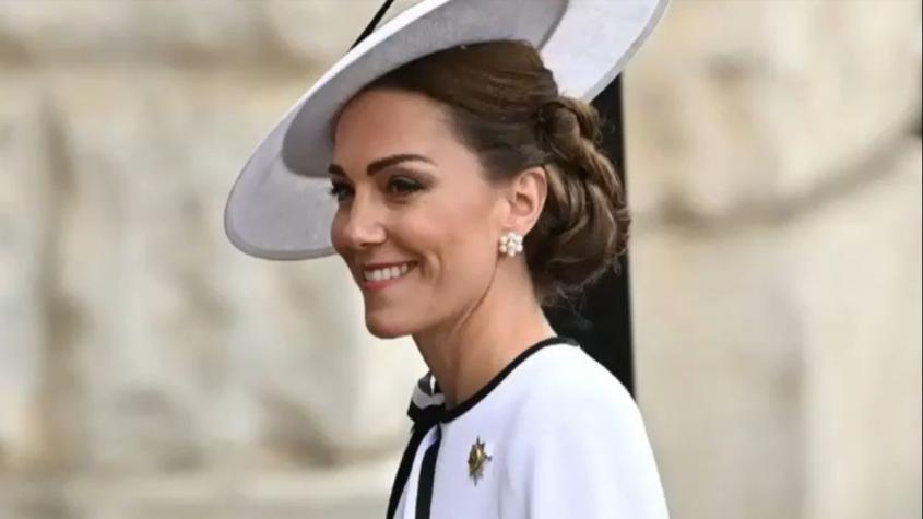 Trooping the Colour: Kate Middleton reapareció en el cumpleaños de Carlos III 