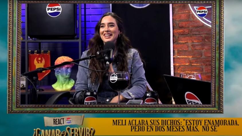 Melina Noto en el React Pepsi de Ganar o Servir