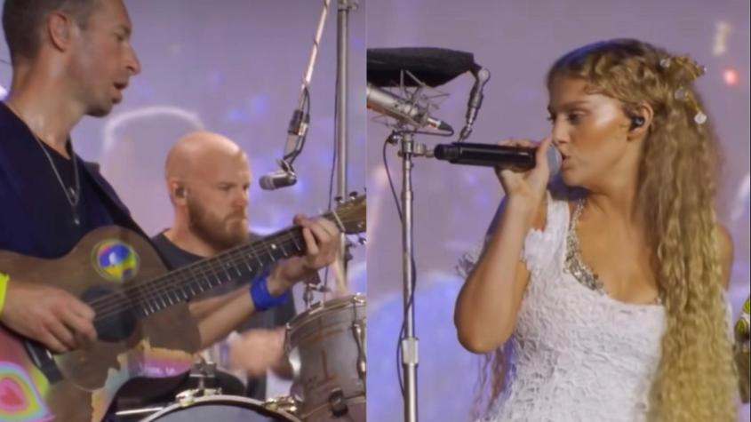 Elyanna: La joven palestina-chilena que cantó junto a Coldplay en Reino Unido