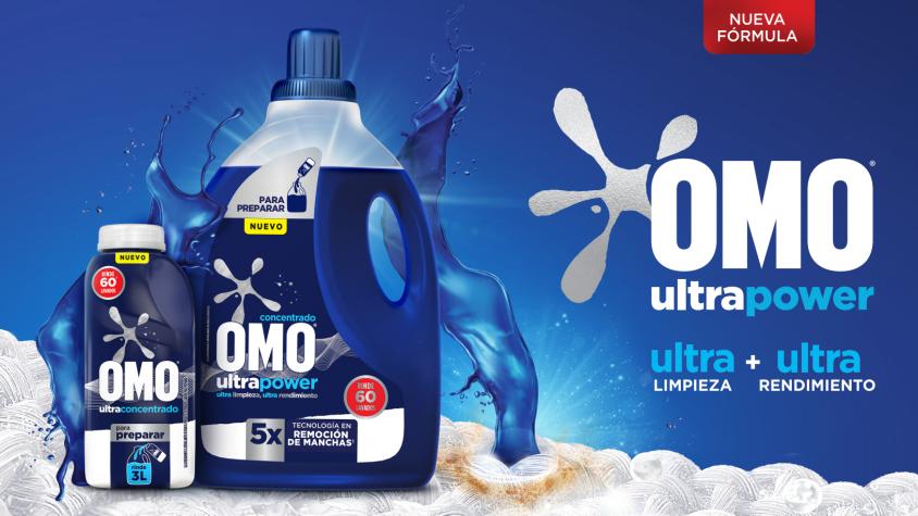 Omo Ultra Power: Nueva fórmula con tecnología más poderosa que rinde mucho más