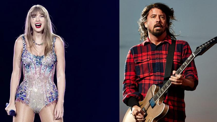 Dave Grohl, vocalista de Foo Fighters, a Taylor Swift: "Nosotros tocamos en vivo"