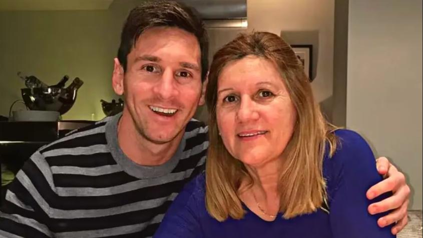 Lionel Messi y su madre Celia Cuccittini