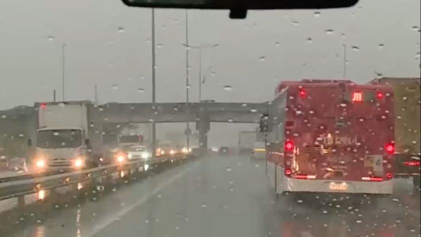 Lluvias en Santiago 