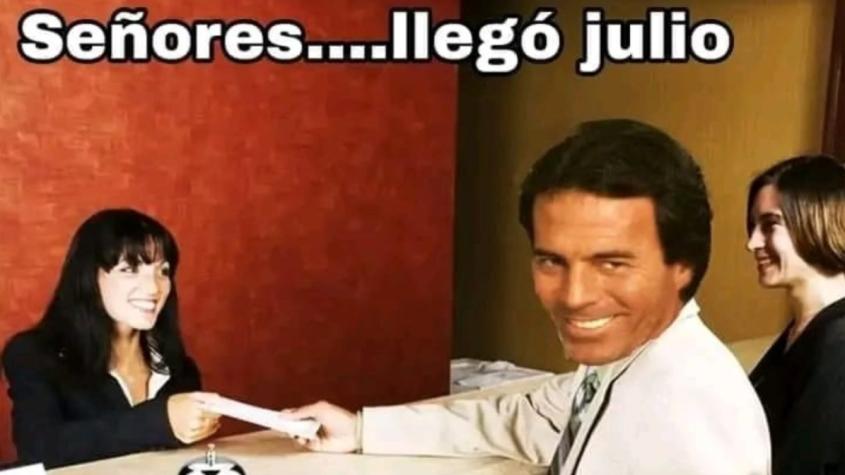 Los mejores memes de Julio Iglesias para recibir el mes