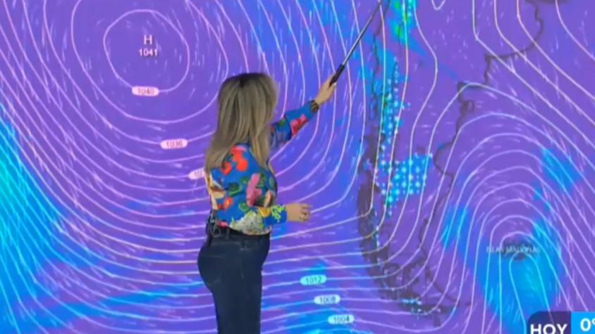 Michelle Adam revela cuándo lloverá en la Región Metropolitana