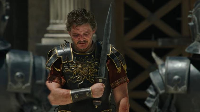 Pedro Pascal en "Gladiador 2" - Captura de pantalla