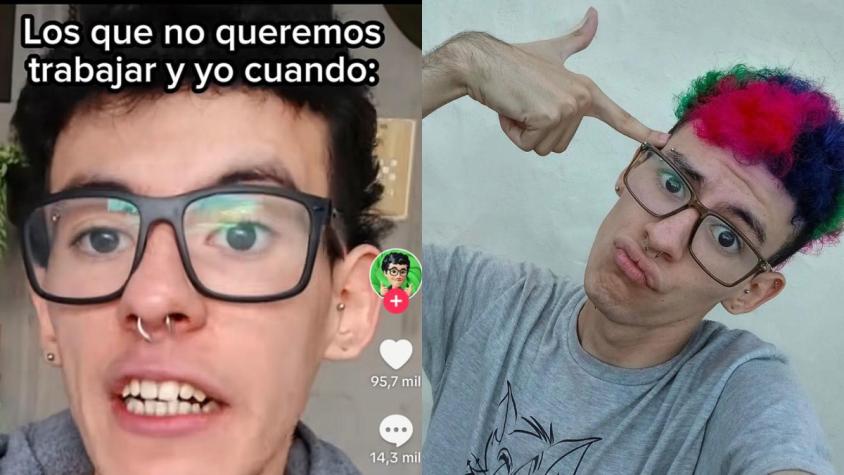 Tiktoker argentino justifica el no trabajar a sus 21 años: "yo no pedí nacer" 