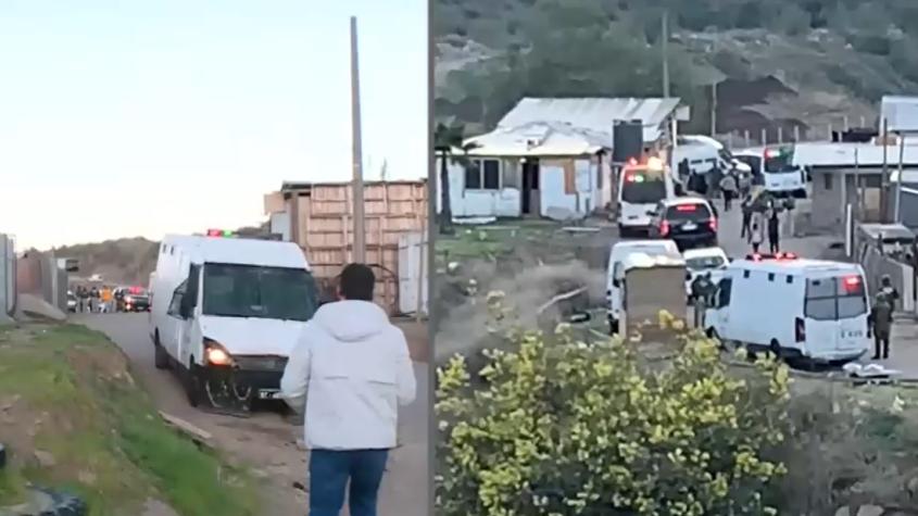 Desalojan toma en Puente Alto: allanan algunas casas por tráfico de drogas