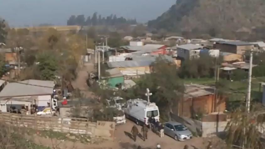 Demuelen tres "casas de cautiverio" en una toma en Talagante