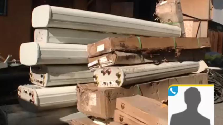 El millonario valor de la antena de celular encontrada en toma de Maipú
