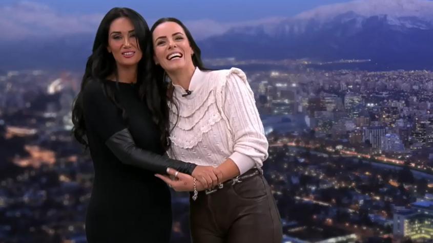 La divertida aparición de Pamela Díaz en El Tiempo de Canal 13 previo al estreno de ¡Hay que decirlo!