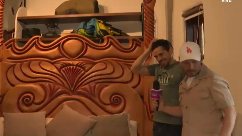 ¡No lo podían creer! Esto fue lo que encontró Rodrigo Gallina en la habitación de Pangal Andrade