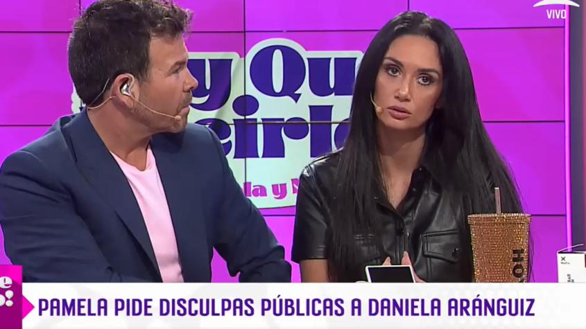 Pamela Díaz contó la razón de Daniela Aránguiz para enojarse con ella: le pidió disculpas públicas
