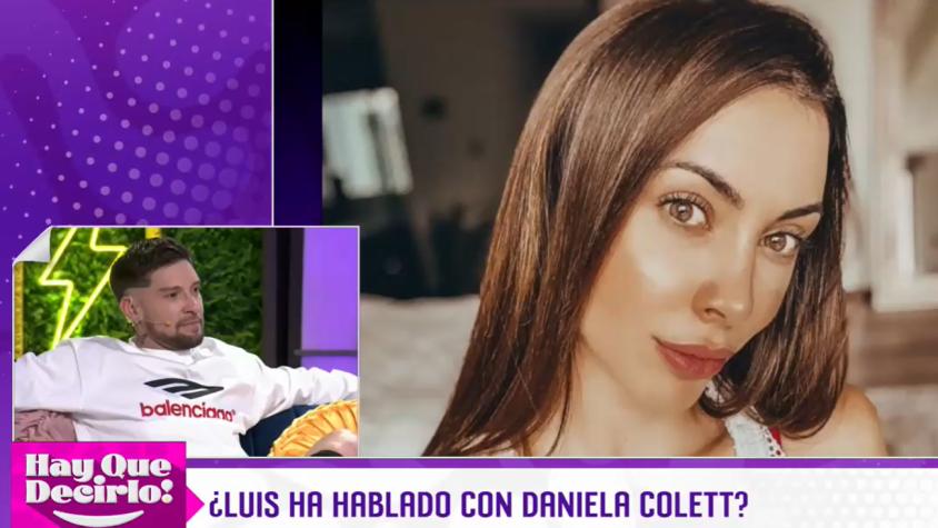 ¿Se arrepiente? Luis Mateucci se sincera sobre su romance con Daniela Colett en Ganar o Servir