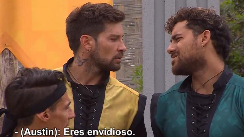 "Eres envidioso": El duro encontrón entre Luis y Austin antes de la competencia por equipos en Ganar o Servir