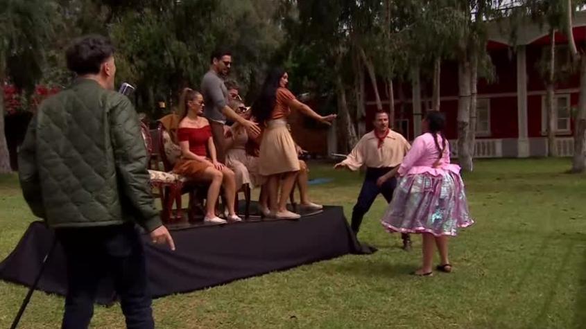 Cholitas luchadoras en Ganar o Servir: Uno de los competidores se llevó una gran paliza