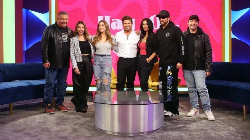 Nacho Gutiérrez, Pamela Díaz y los panelistas de "¡Hay que decirlo!"