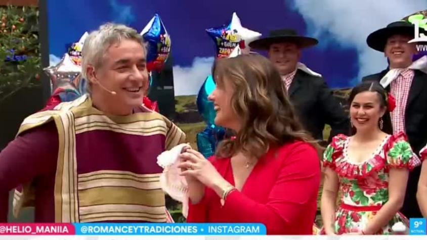 Priscilla Vargas y Repe inauguran fonda de "Tu Día" con aplaudido pie de cueca