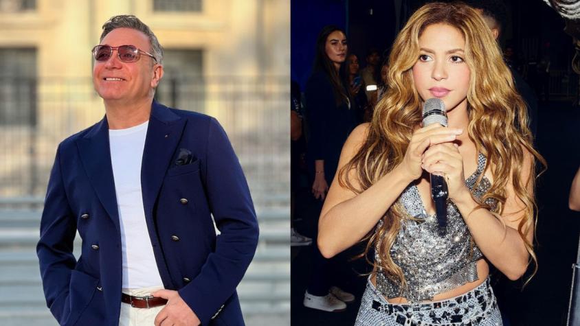 Lucho Jara y Shakira - Créditos de las fotos: Instagram