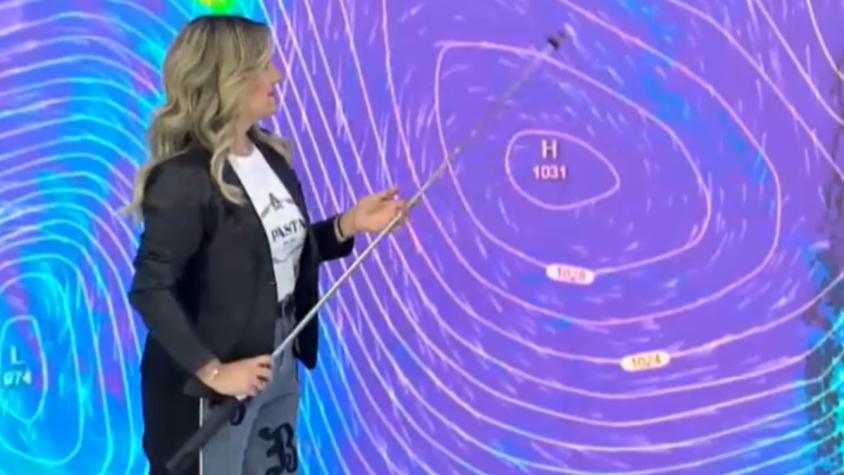 Más de 100 milímetros de lluvia: Michelle Adam revela dónde y cuándo precipitará torrencialmente