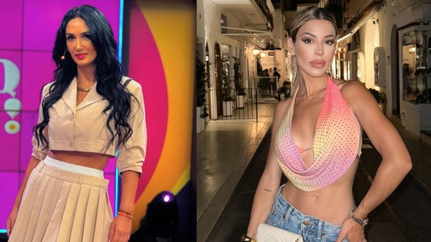 Pamela Díaz quedó impactada al ver foto de los inicios televisivos de Oriana Marzoli