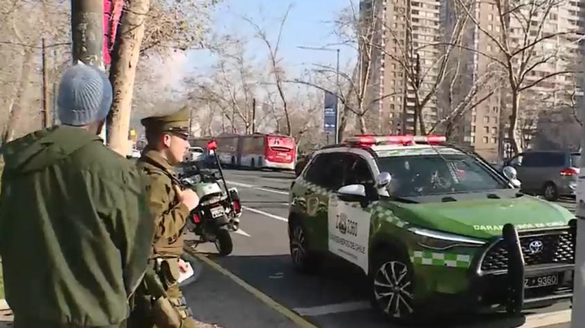 Atropellan a carabinero que dirigía el tránsito en el Puente Loreto