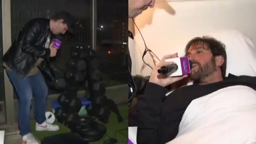 ¡Con gimnasio incluido! Rodrigo Gallina realizó un tour por la casa de Arturo Longton