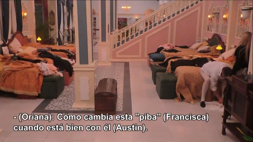 Oriana arremete contra Fran por volver con Austin: "No es digna de mi amistad"