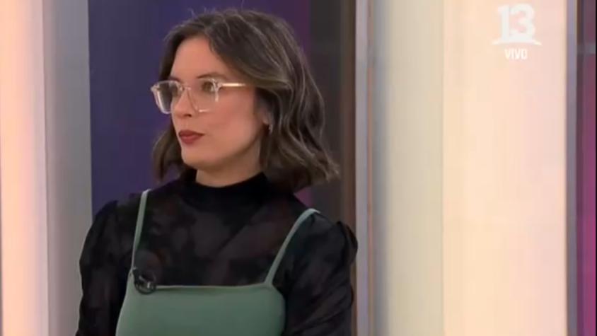 "Estoy en la parte más feliz del embarazo": Camila Vallejo habló junto a Álvaro Paci en T13 Finde