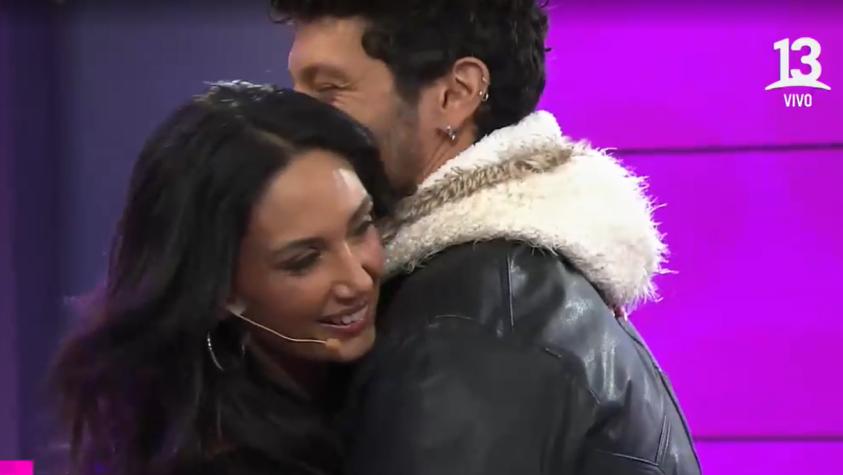 "¿Colaboraron?": Así fue el cariñoso reencuentro de Pamela Díaz y Jhonatan Mujica en HQD