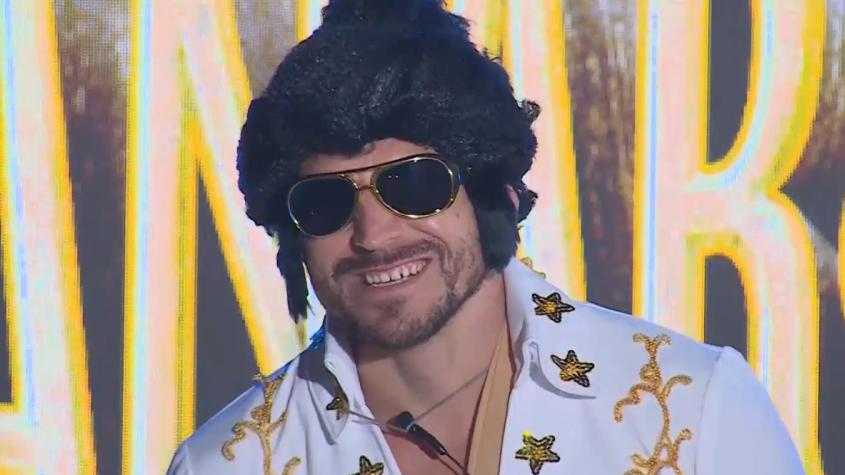 Con movimientos pélvicos incluidos: Así fue la imitación a Elvis Presley de Pangal Andrade