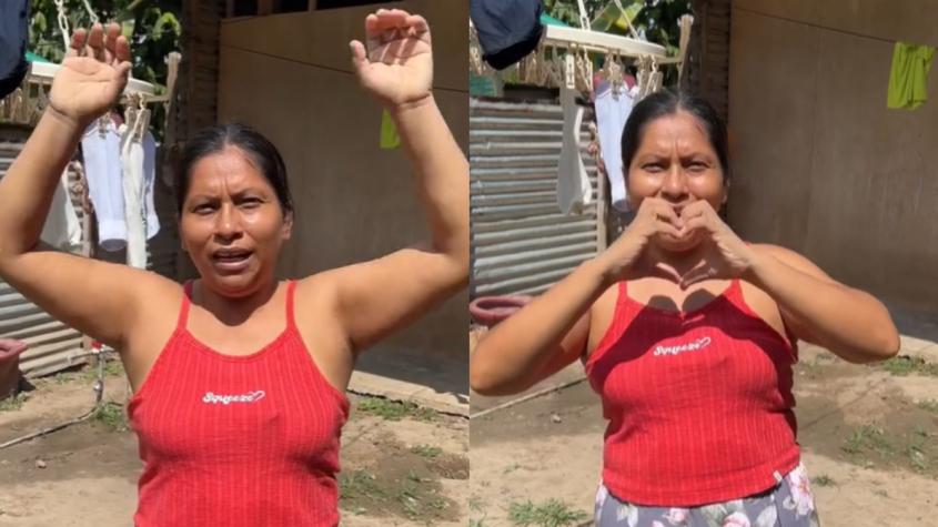 Mujer de famoso viral de "Son de amores" mostró su baile en "¡Hay que decirlo!"