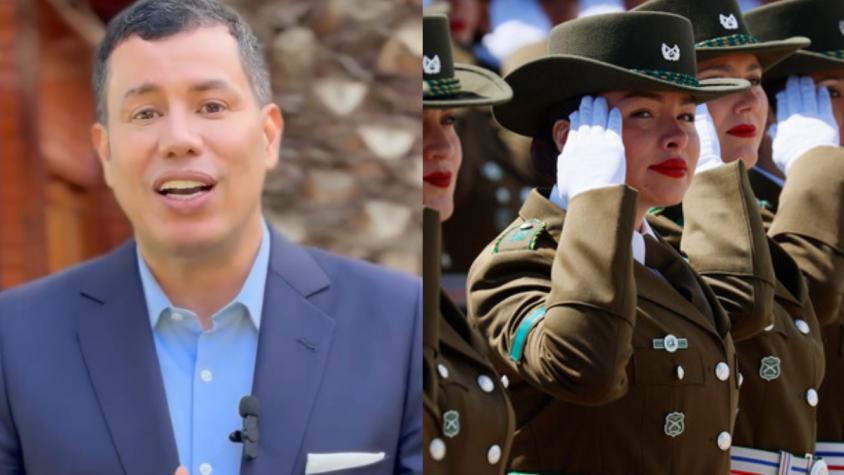 Nelson Beltrán, "El Colombiano", tuvo una especial participación en la previa de la Parada Militar 2024