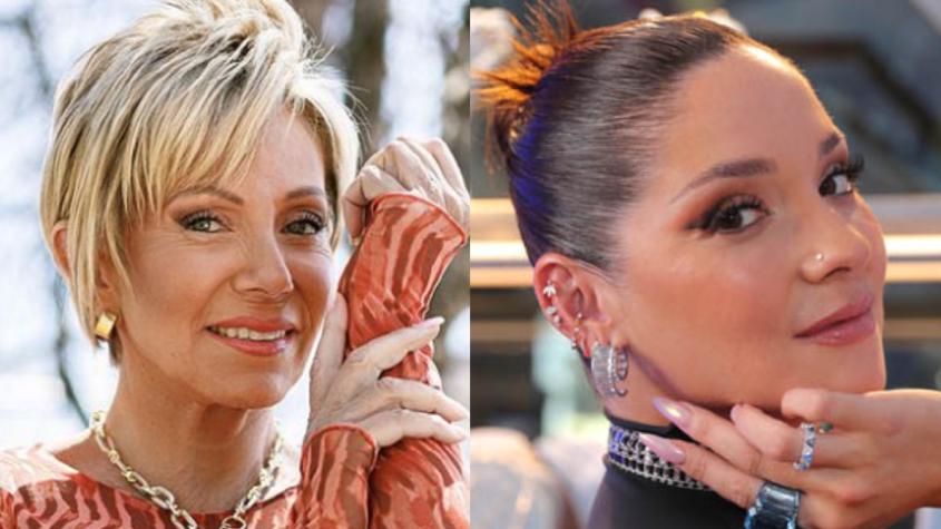 Así fue el esperado reencuentro de Kel Calderón y Raquel Argandoña