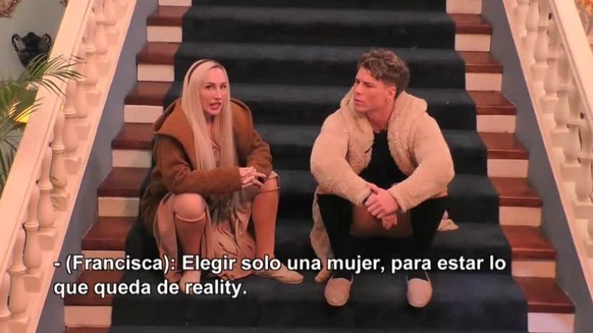 Fran incomoda a Rai con suspicaz pregunta: ¿Con qué mujer se quedaría por el resto del reality?