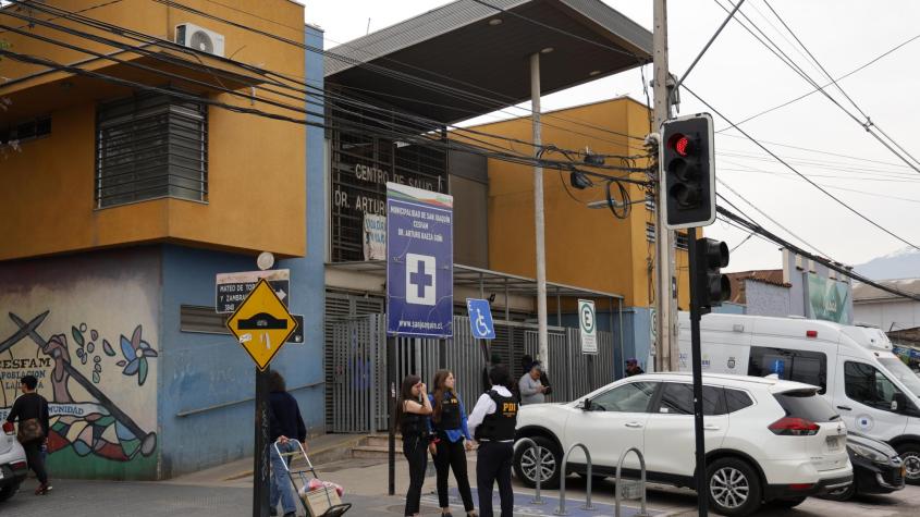 Reportan balacera en las cercanías de un Cesfam en la comuna de San Joaquín