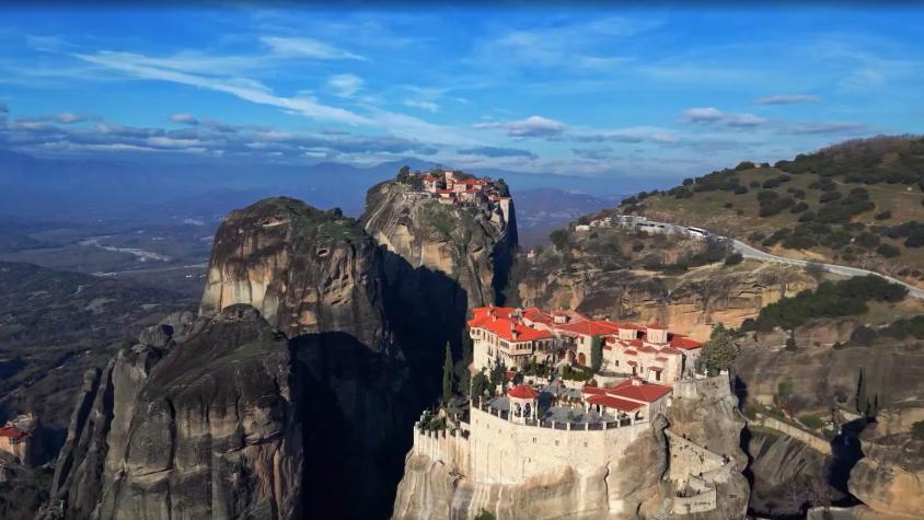 Jorge Said nos enseña en "El Peregrino", los impresionantes monasterios ortodoxos de Meteora