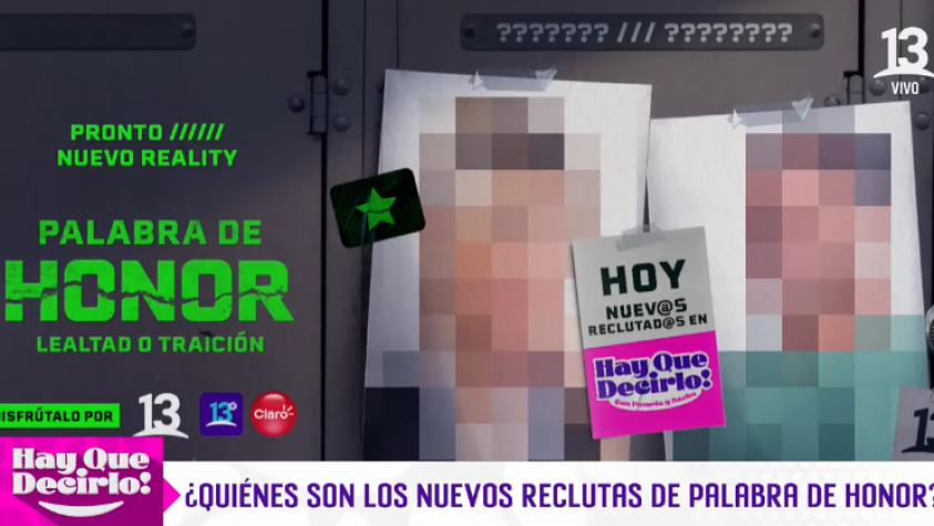 Se reencontrarán después de "Ganar o Servir": Estos son los dos nuevos confirmados para "Palabra de Honor"