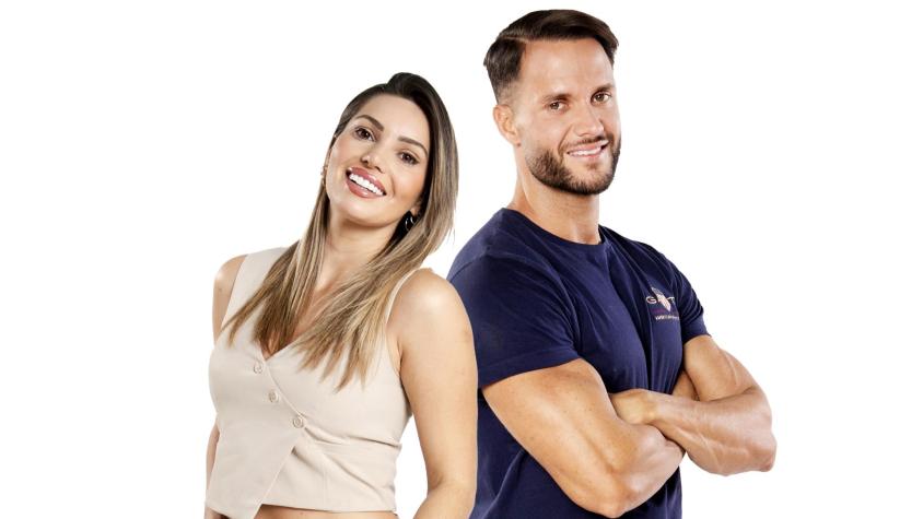 Fabio Agostini y Faloon Larraguibel en "Palabra de Honor"