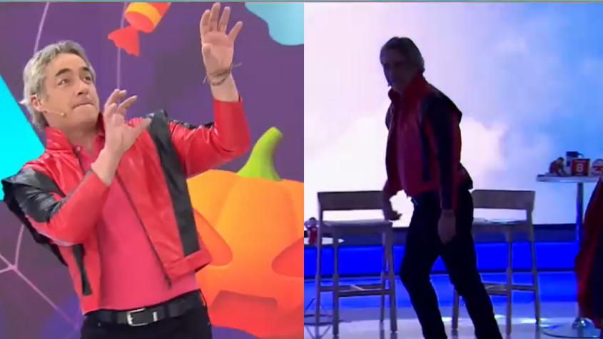 José Luis Reppening se lució bailando como Michael Jackson en "Tu Día"